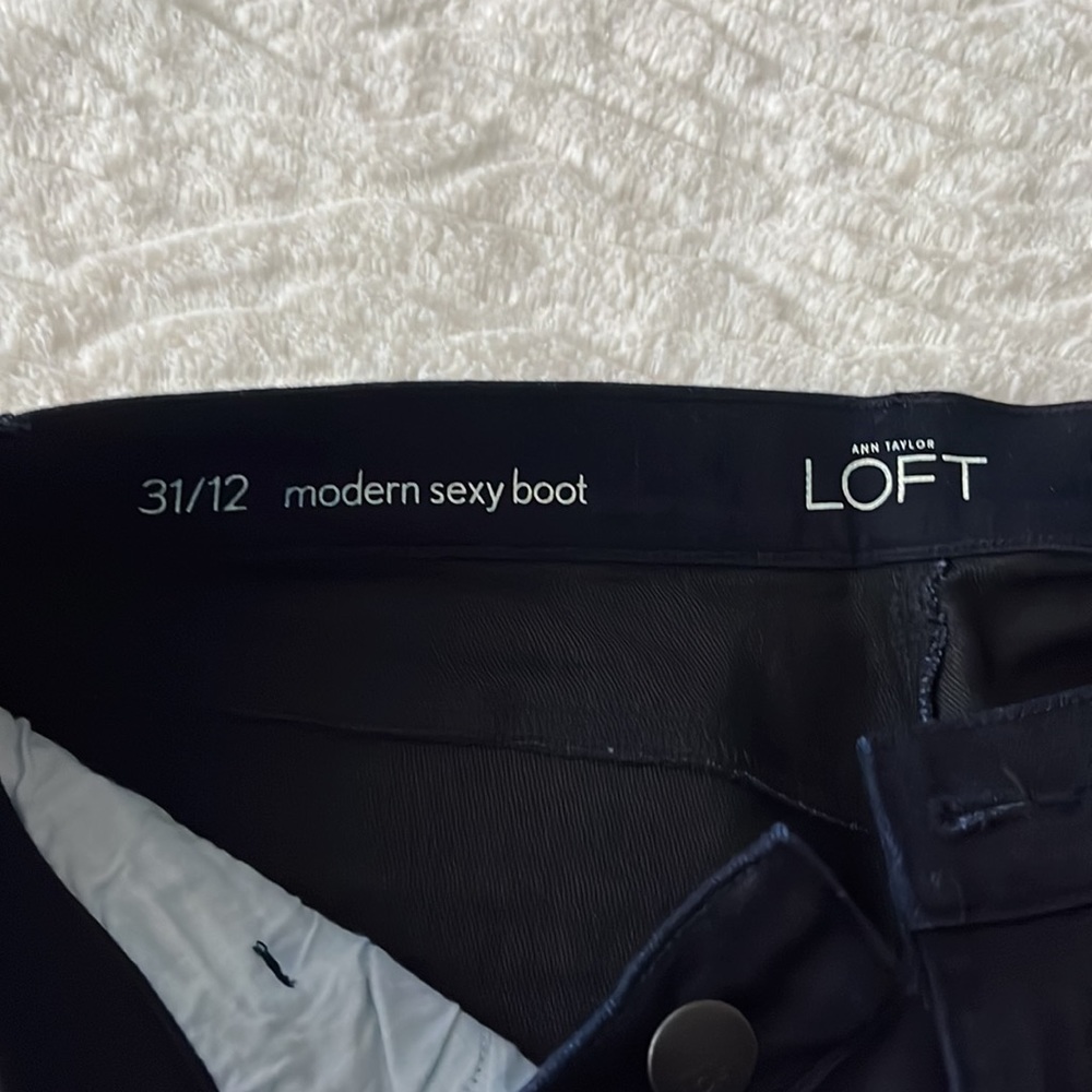 LOFT 31/12 modern sexy boot jeans - Picture 2 of 6